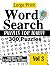 Large Print Word Search Puzzles for Adults Vol 3 by Dave Garrison