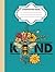 Be Kind Retro Style Composition Notebook: 120 Pages College Ruled, Sturdy Hardcover, Great For Homeschooling And In School Needs