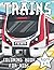 Trains coloring book for kids ages 4-8: Railroads Train easy small hand design kids ages 4-8 coloring page fun timepass best kids gift