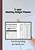 3-year Monthly Budget Planner: Save more by tracking your expenses now!