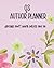 Quarterly Author Planner: Q3