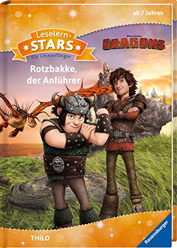 Leselernstars Dragons: Rotzbakke, der Anführer: Für Leseanfänger (Hardcover)
