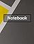 Notebook: Black&Grey, 8.5"X11"