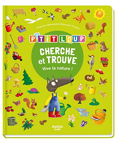 P'tit Loup - Cherche et trouve - Vive la nature NED (Board Book)