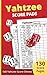 Yahtzee Score Pads: 130 She...