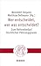 Wer Entscheidet, Wer Was Entscheidet? by Ludger Jansen