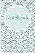 Notebook: Cute Wave Blank L...