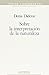 SOBRE LA INTERPRETACION DE LA NATURALEZA (Spanish Edition)