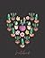Cute Valentines Day Notebook 2022. Black Cactus Heart 8.5x11 ... by Natalia Rodríguez