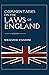 Commentaries On The Laws Of England: Book 1 of William Blackstone's Commentaries