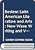 Review : Latin American Lit...