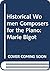 Historical Women Composers for the Piano by Calvert Johnson