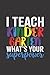 Kindergarten Teacher Gift -...