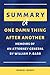 SUMMARY OF ONE DAMN THING AFTER ANOTHER by Daniel Berry