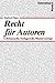 Recht für Autoren by Manfred Plinke