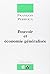 POUVOIR ET ECONOMIE GENERAL...