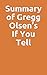 Summary of Gregg Olsen’s If...