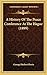 A History Of The Peace Conf...
