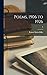 Poems, 1906 to 1926; 0
