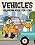 Vehicles Kids Coloring Books
