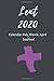 Lent 2020: Calendar- Feb, M...