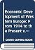 Economic Development of Western Europe: From 1914 to the Present v. 5