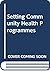 Setting Up Community Health Programmes: A Practical Manual for Use in Developing Countries