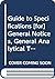 Guide to specifications for...