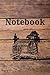 Notebook: wooden style blan...