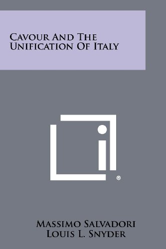 Cavour and the Unification of Italy (Paperback)