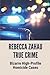 Rebecca Zahau True Crime by Corazon Apley