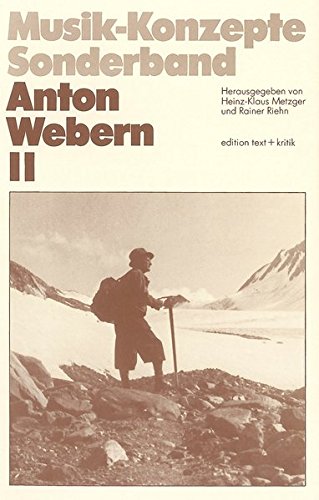 Anton Webern II (Perfect Paperback)