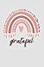 Gratitude Journal: A gratef...