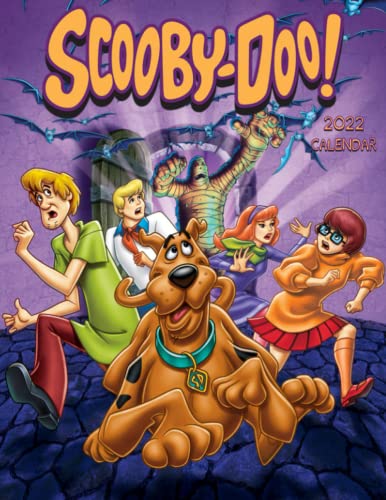 Scoọby Dọo 2 2022 Calendar: Cartoon 2022 OFFICIAL calendar, 2022-2023 18 months - monthly planner.Gifts boys girls kids and all Fans for halloween Christmas. Kalendar calendario calendrier 16 monthly (Paperback)