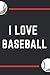 Cool Sports Notebook: I Lov...