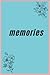 A notebook to record memori...