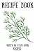 Recipe Book: Write in your ...