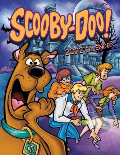 Scoọby Dọo 2 2022 Calendar: Cartoon 2022 OFFICIAL calendar, 2022-2023 18 months - monthly planner.Gifts boys girls kids and all Fans for halloween Christmas. Kalendar calendario calendrier 16 monthly (Paperback)