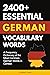 2400+ Essential German Voca...