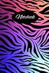 Notebook: Colourful Animal Print Notebook - 6x9 100 pages notebook - Paperback