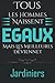 Tous les hommes naissent egaux mes les meilleures deviennet Jardiniers: Carnet de note | Idee Cadeau drôles pour Jardiniers (French Edition)