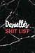Danielle's Shit List: Perso...