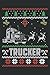 Trucker Ugly Christmas Truc...