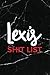 Lexi's Shit List: Personali...