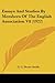 Essays And Studies By Members Of The English Association V8 by English Association