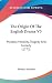 The Origin Of The English D...