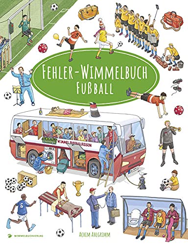 Fehler-Wimmelbuch-Fußball: Kinderbücher ab 2 Jahre (Board Book)