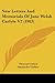 New Letters And Memorials Of Jane Welsh Carlyle V2 (1903)