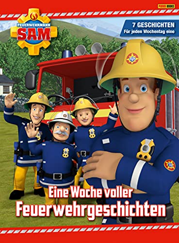 Feuerwehrmann Sam - Eine Woche voller Feuerwehrgeschichten: 7 Geschichten - für jeden Wochentag eine (German Edition)