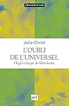 L'oubli de l'univ...